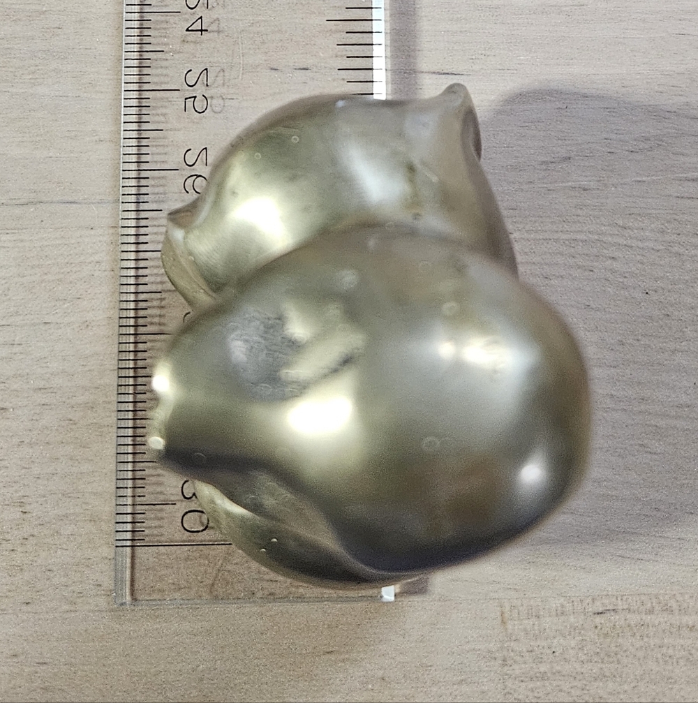 Brass Seal Sculpture Paperweight - Picture 6 of 6